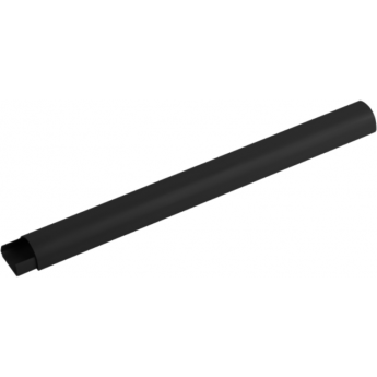 Кабель-канал ЭРА Б0058624 20х12 L2000 полукруглый графит KK-20-12-GR