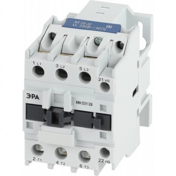 Контактор ЭРА PRO KKM21-032-230-01-E КМИ-23211 32А 230В/АС3 1НЗ Контактор ЭРА PRO KKM21-032-230-01-E КМИ-23211 32А 230В/АС3 1НЗ