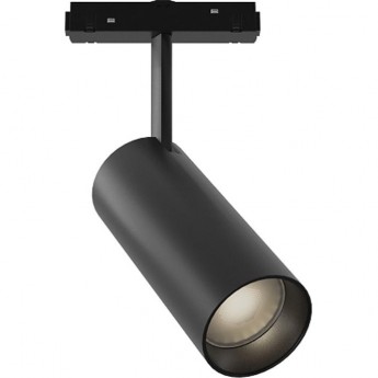 Магнитный трековый светильник ЭРА TRM20-6-7W4K-B для системы NOVA 48V 7Вт 4000К направленный свет черный