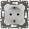 Розетка 2P+E ЭРА ELEGANCE SCHUKO 14-2101-01 16A-250В, IP20 B0034264