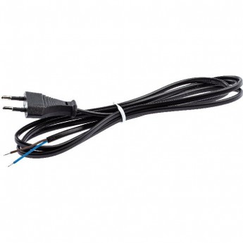 Шнур для бра ЭРА 1.8м ШВВП 2х0.5 черн. UX-ШВВП-1.8m-B Б0044070 Шнур для бра ЭРА 1.8м ШВВП 2х0.5 черн. UX-ШВВП-1.8m-B Б0044070