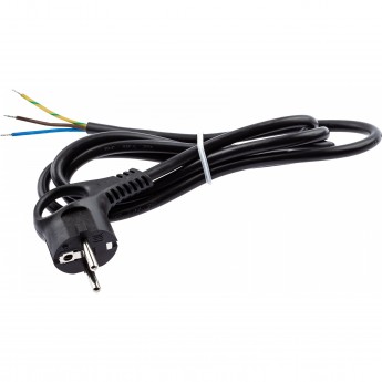 Шнур сетевой с вилкой ЭРА U-3x1,5-5m-B с заземлением 5м ПВС 3x1,5мм2 черный Шнур сетевой с вилкой ЭРА U-3x1,5-5m-B с заземлением 5м ПВС 3x1,5мм2 черный