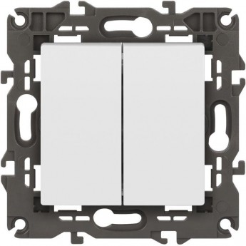 Выключатель ЭРА ELEGANCE 14-1104-01 10А IP20 250В 10AX белый